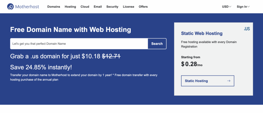 MotherHost Review 1 Overview MotherHost Review