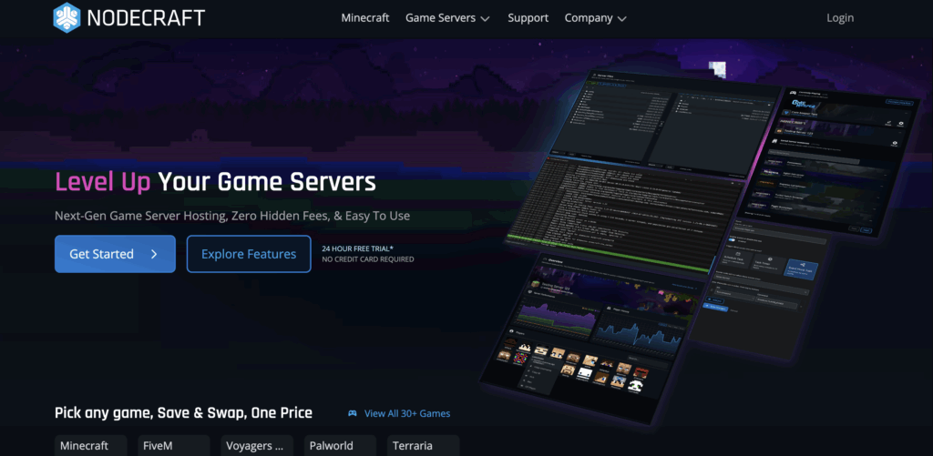 Overview of NodeCraft
