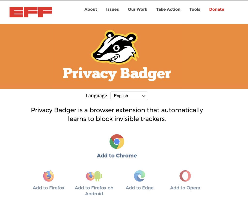 Privacy Badger