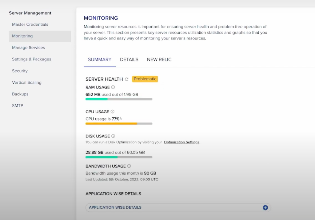 Regular Performance Monitoring & Scaling