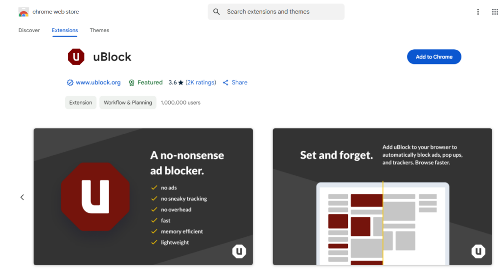 Select an Ad Blocker