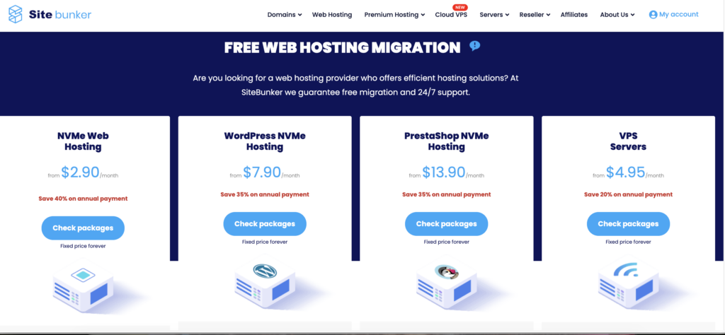 SiteBunker Review 2026: Tested for Speed, Support, Value 3 SiteBunker plans