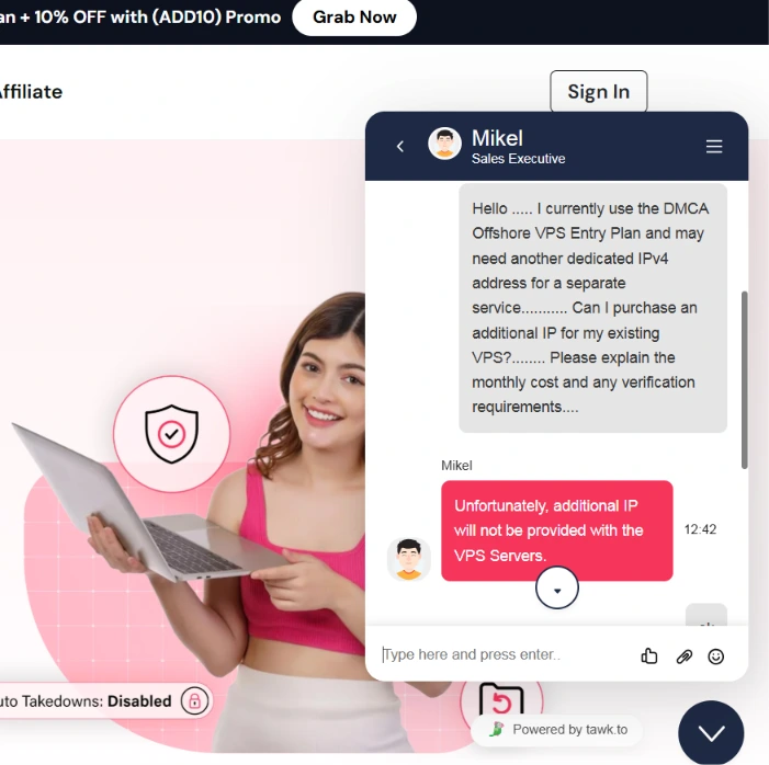 LiveChat Support