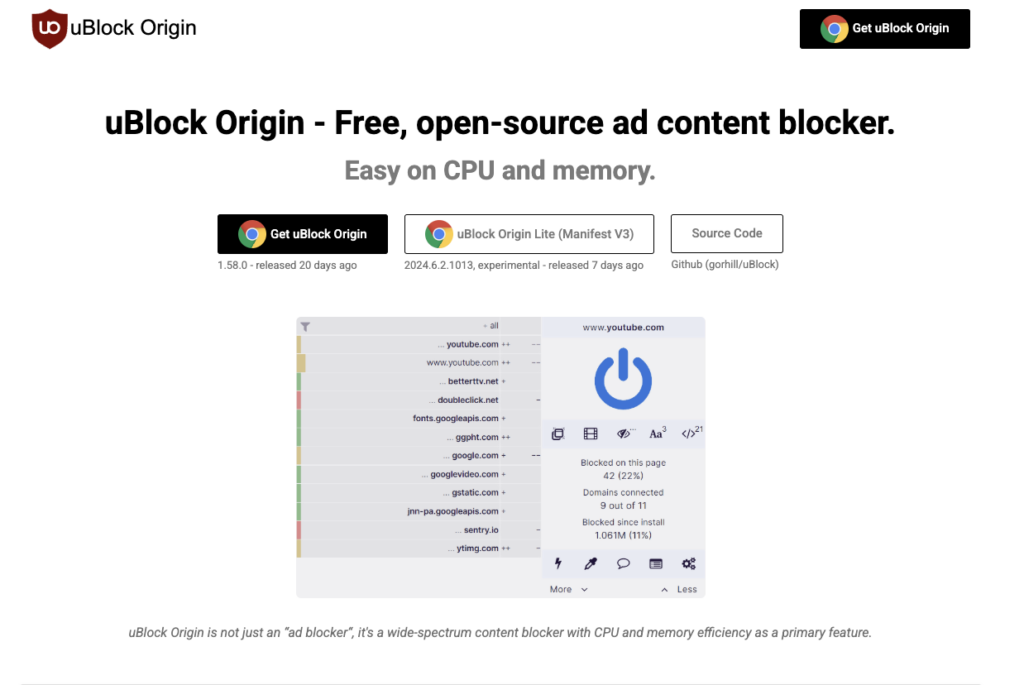uBlock Origin
