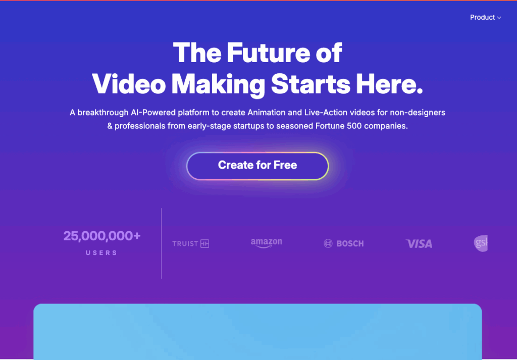 Animaker Free Animation Software