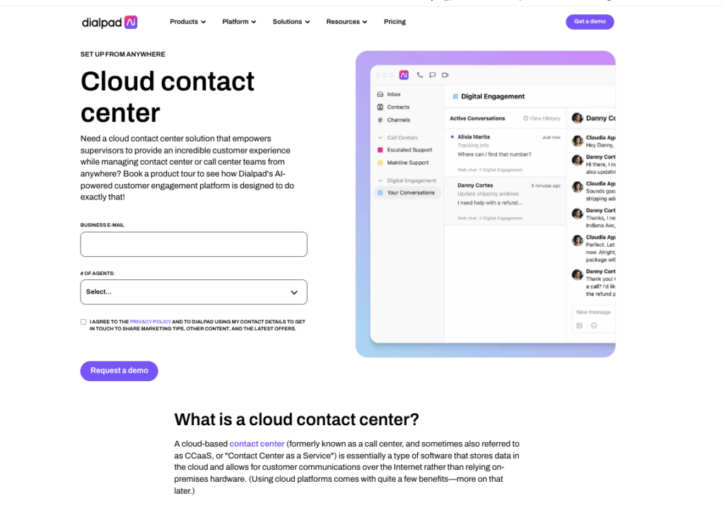 Dailpad Cloud Based Call Center