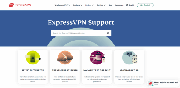 ExpressVPN Customer Support
