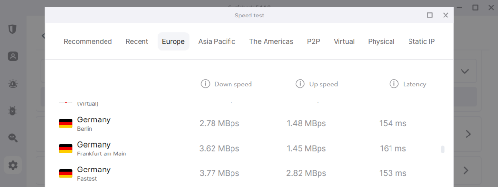 Speed In Europe (Germany)