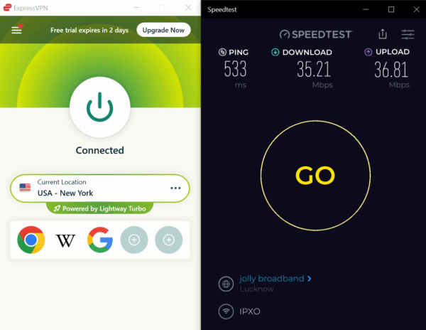 Speed In USA (via New York)