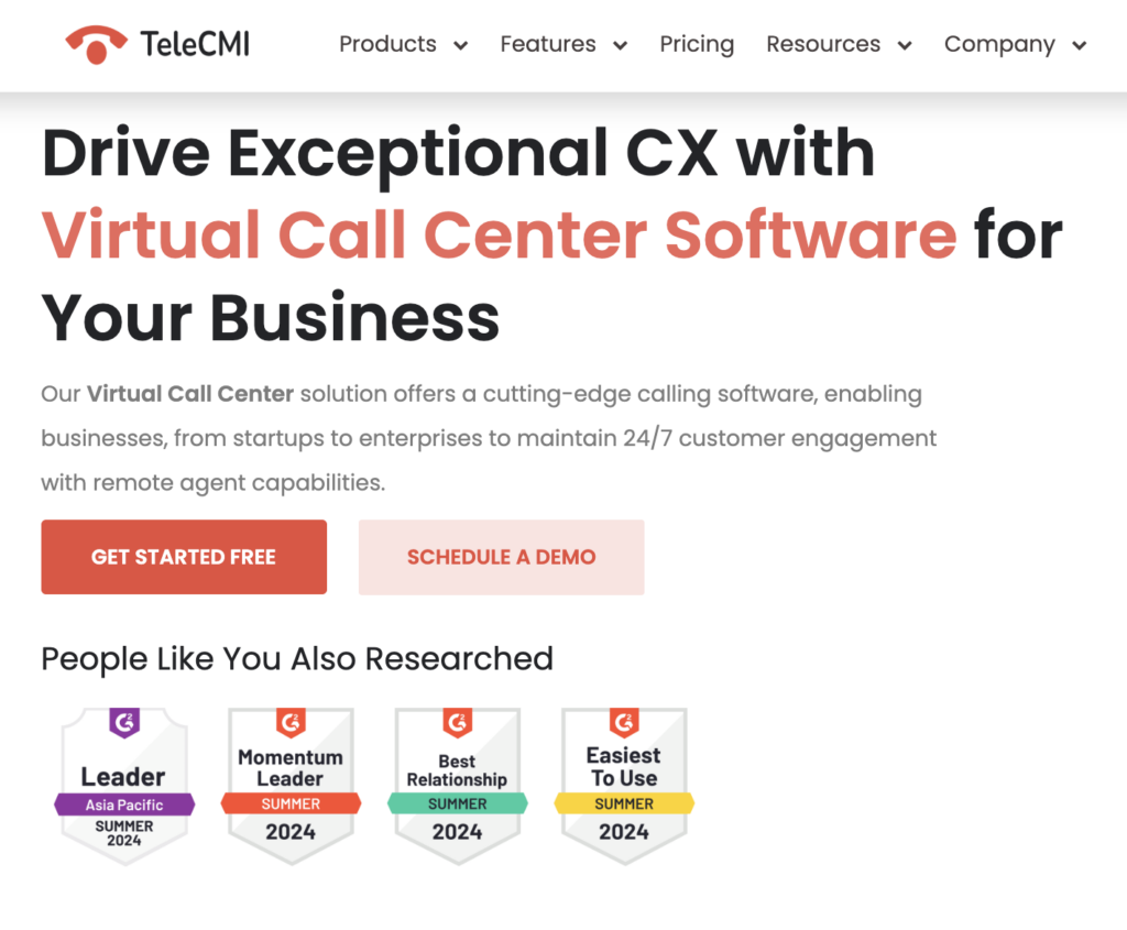 Telecmi Virtual Call Center Software