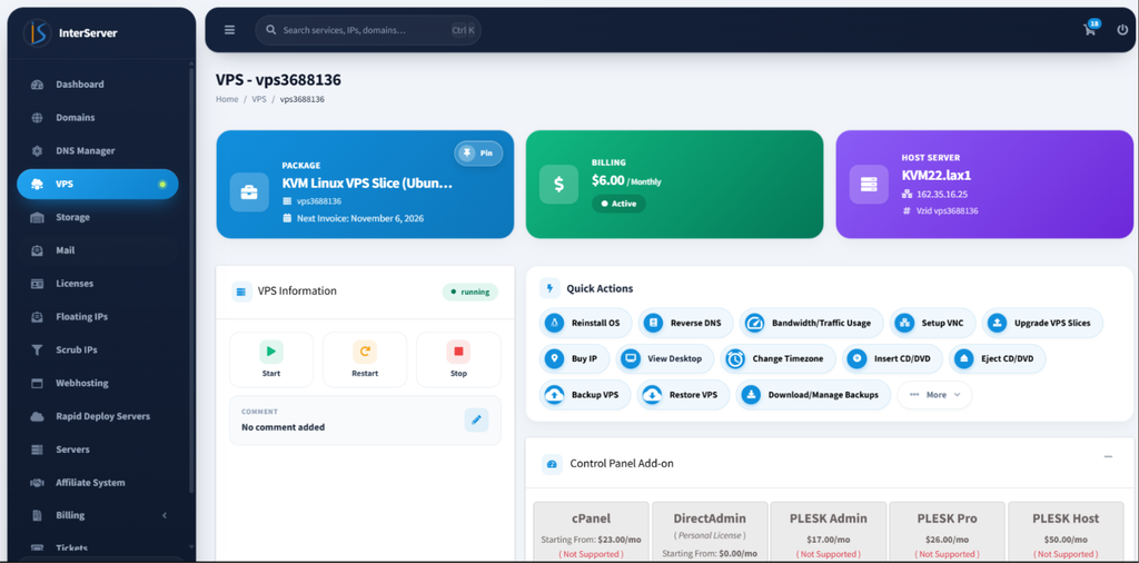 Easy to Use Client’s Dashboard UI