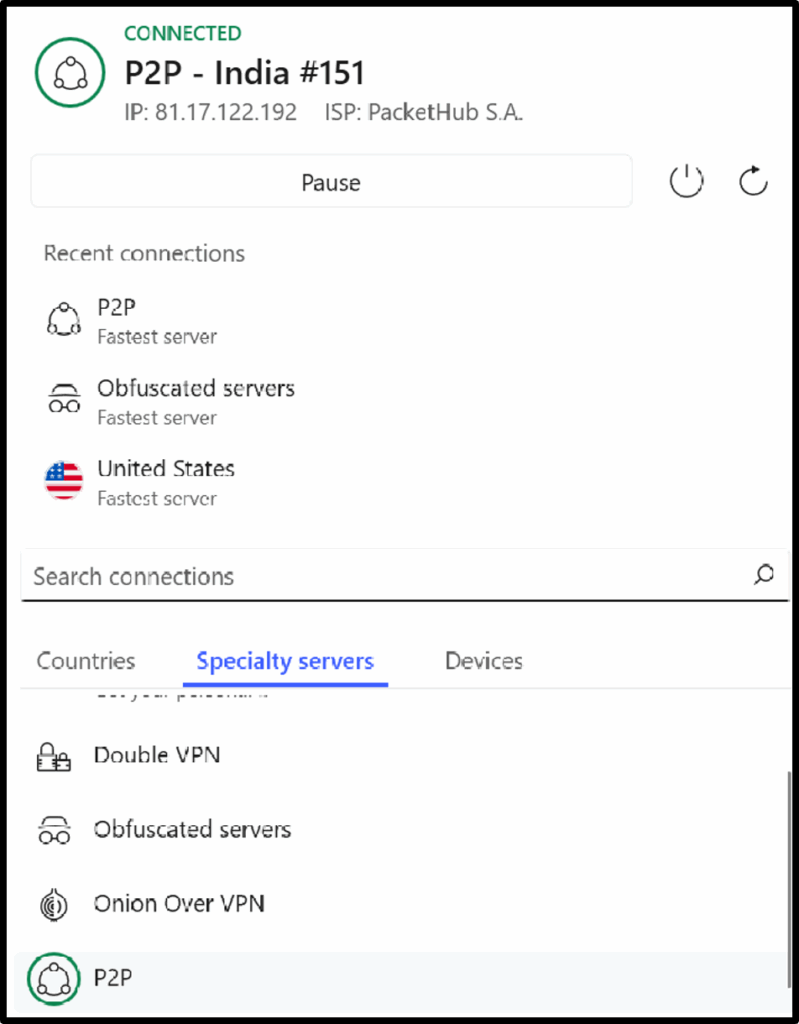Can I do Torrenting using NordVPN?