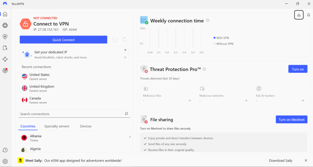 Connect VPN