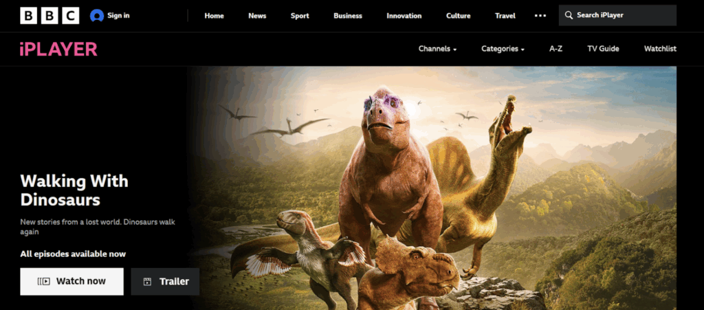 Launch BBC iPlayer and Watch Freely