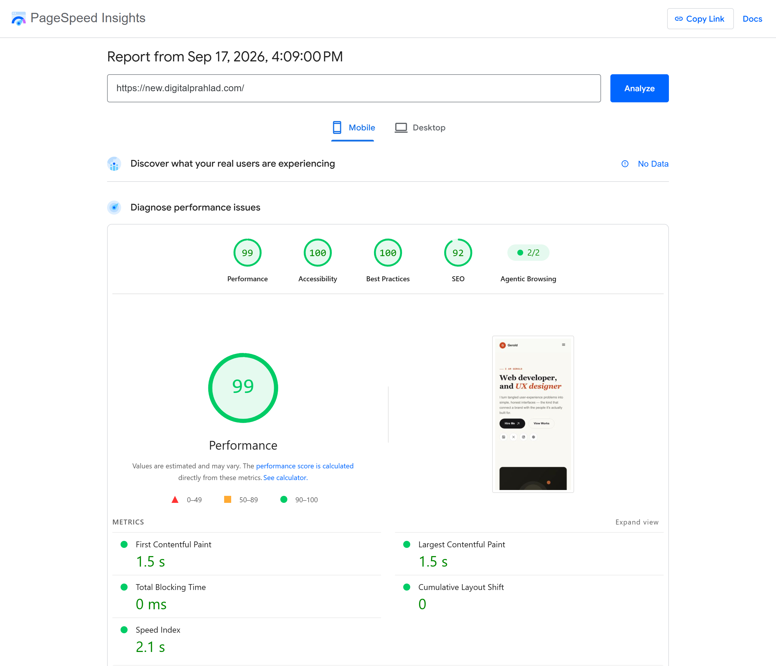 YouStable Review 2026 - Tested for Speed, Support, Value 10 custom php site page speed test on mobile