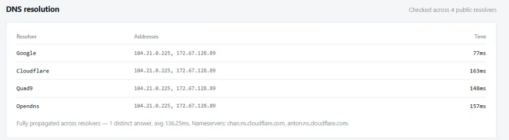 YouStable Review 2026 - Tested for Speed, Support, Value 14 dns resolution test youstable