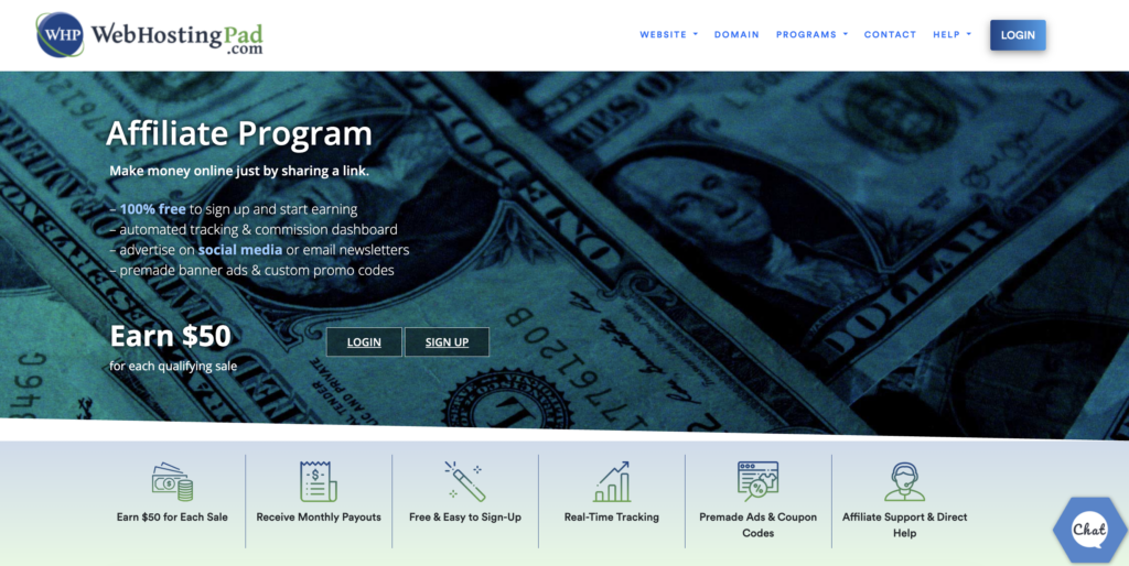 WebHostingPad Affiliate Programs
