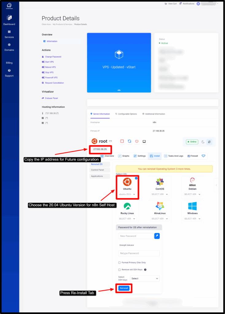 You VPS takes 5 to 10 mins to setup