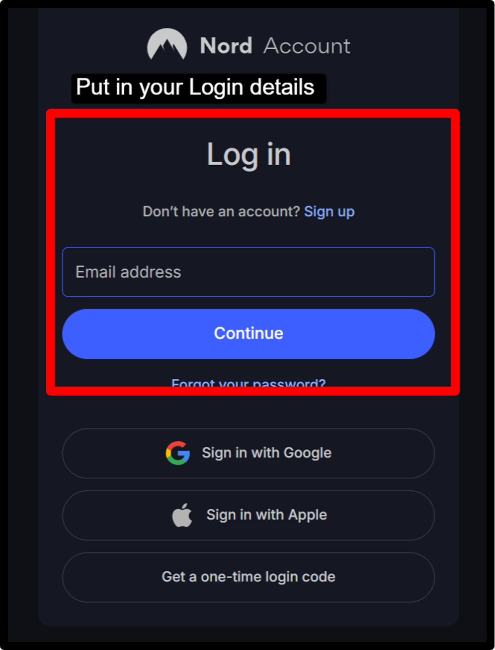 Nordvpn Login