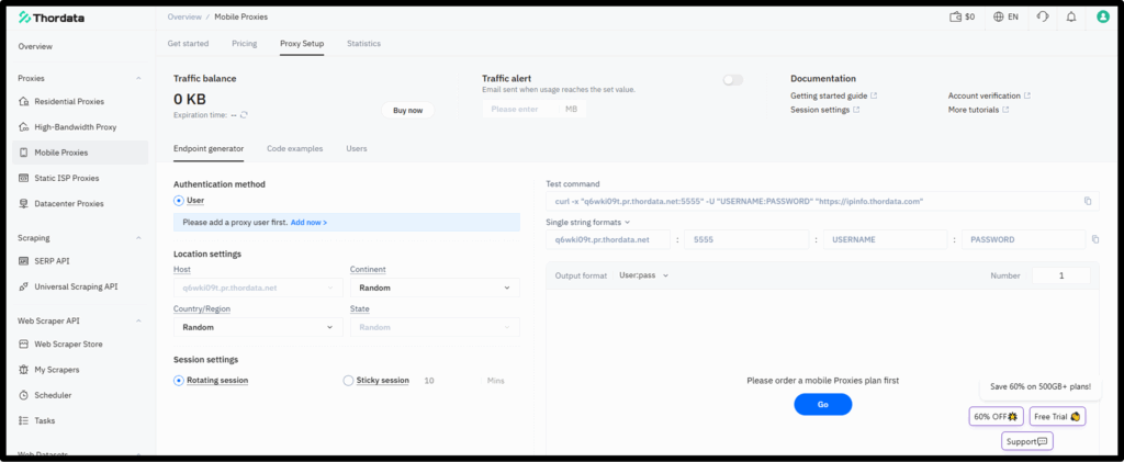 ThorData Review '2026' - Best Proxies for Scraping & Pricing 6 Ease of Use