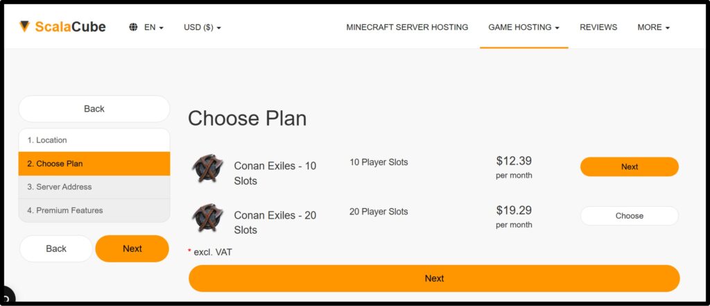 9 Best Conan Exiles Server Hosting March 2026 (Top Picked) 24 ScalaCube Conan Exiles Plans
