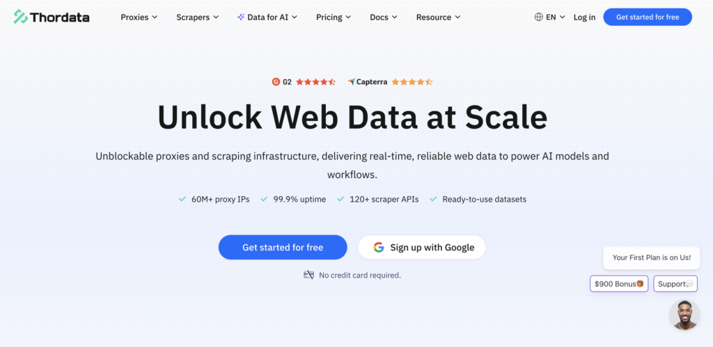 ThorData Review 2026 - Best Proxies for Scraping & Pricing 2 ThorData Overview