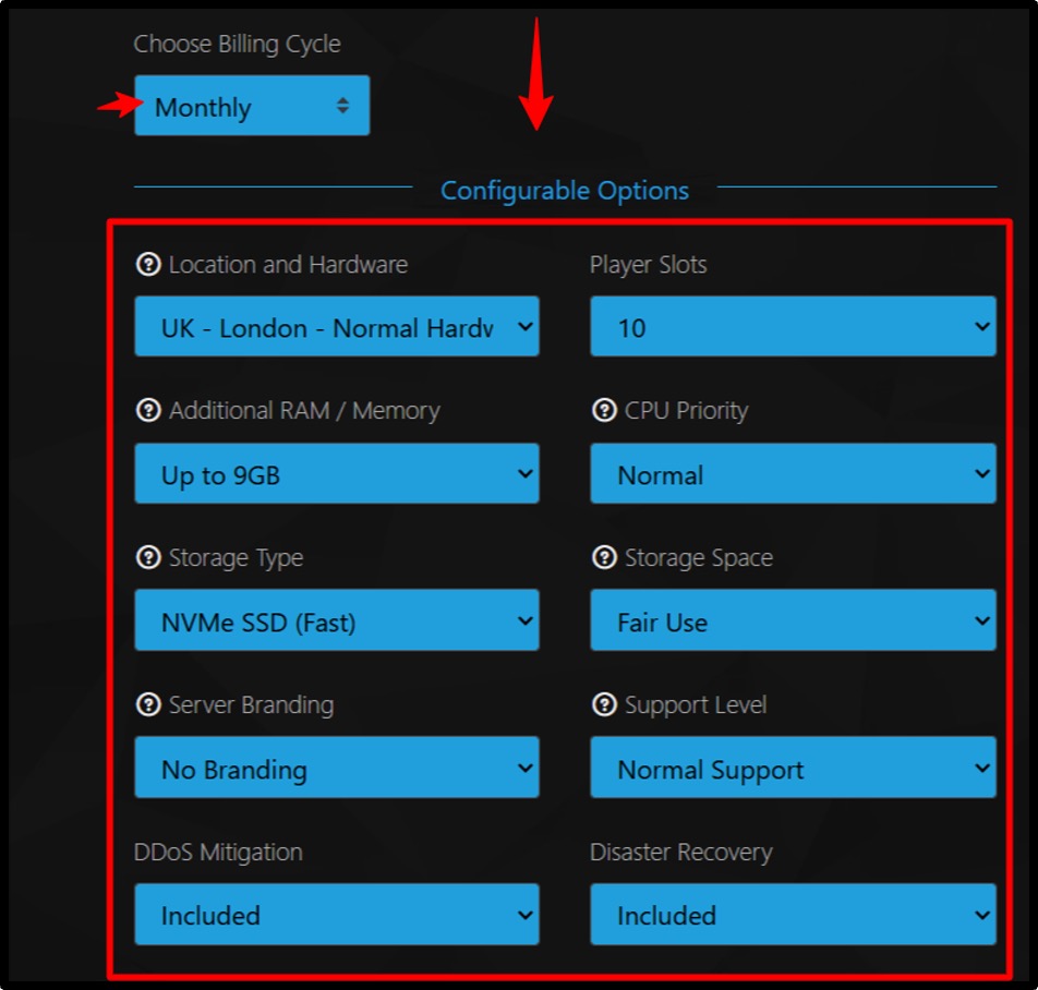 you have to select player count, 
