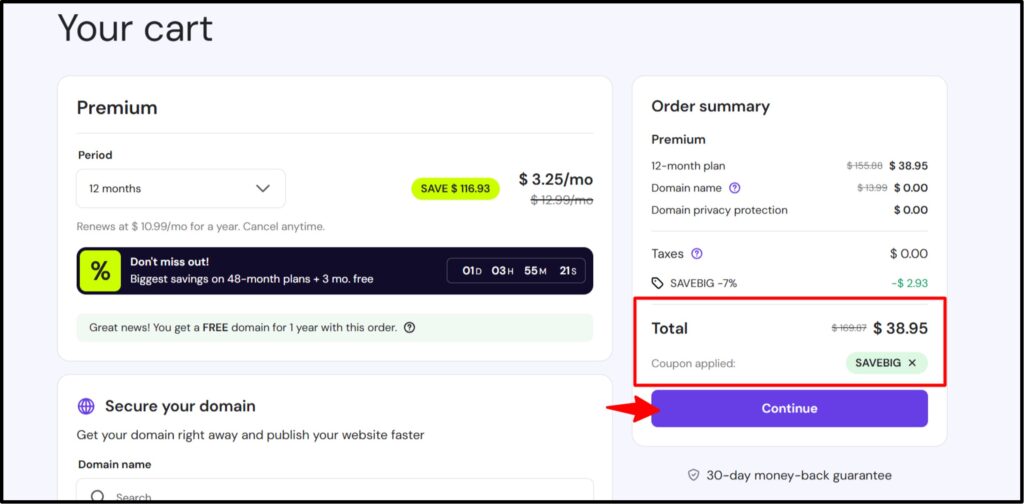 After doing this, you will get a new receipt in which the price will be lower than before.