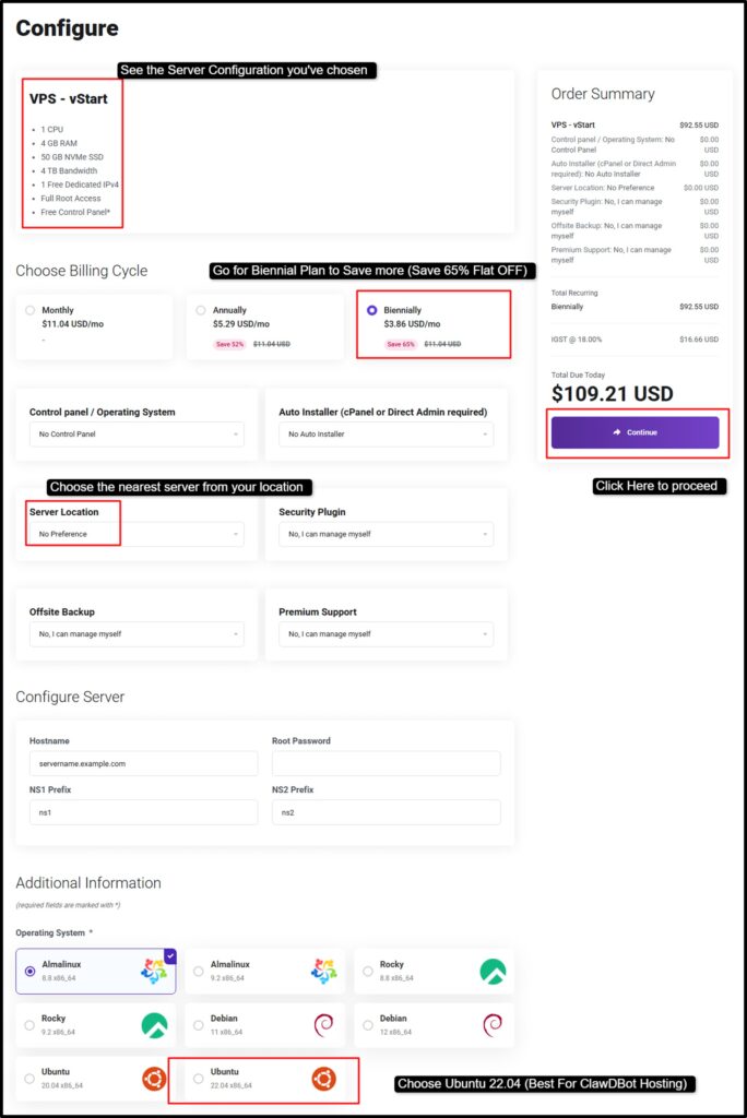 Next step is to Check your server configuration