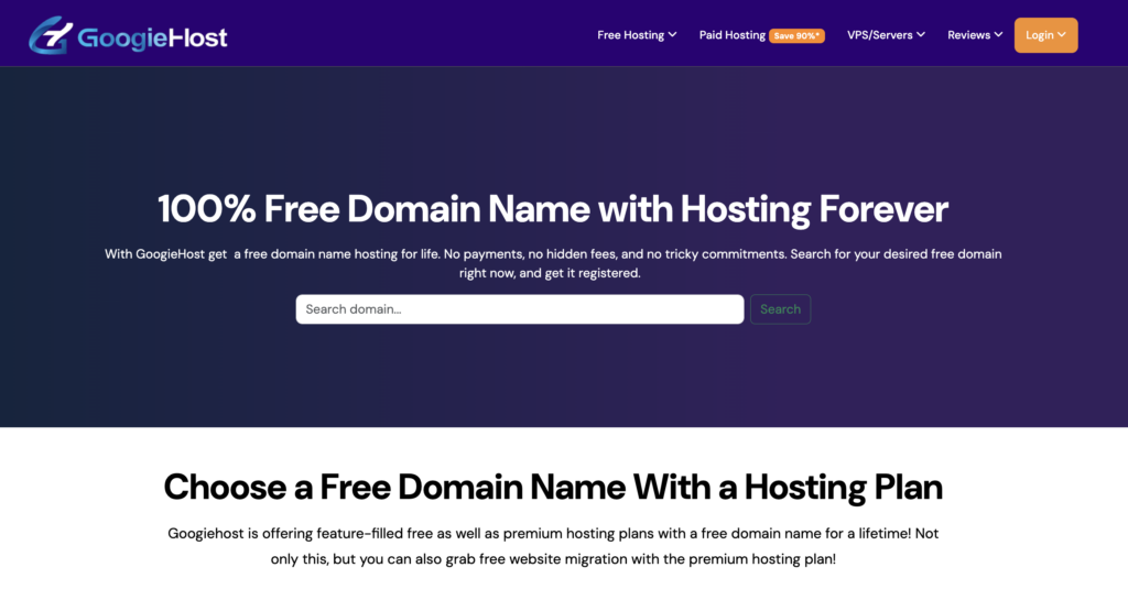 Free Domain Name