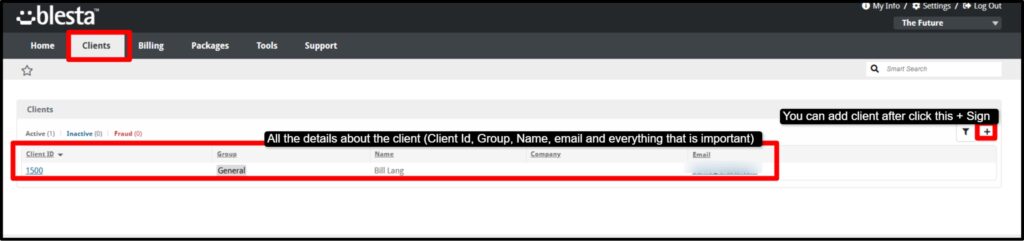 Multiple contacts can be added per account, each with their own set of permissions. 