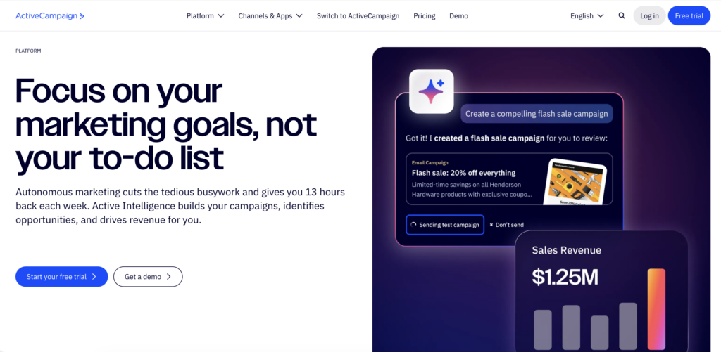 ActiveCampaign Overview