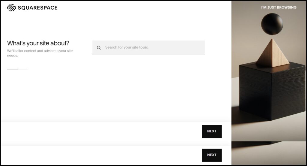 Squarespace AI Website Builder Review 2026: 30 days Tested 4 Enter your business name and type