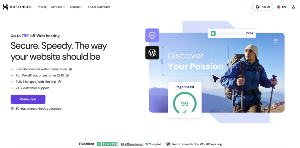 Hostinger Shared Hosting