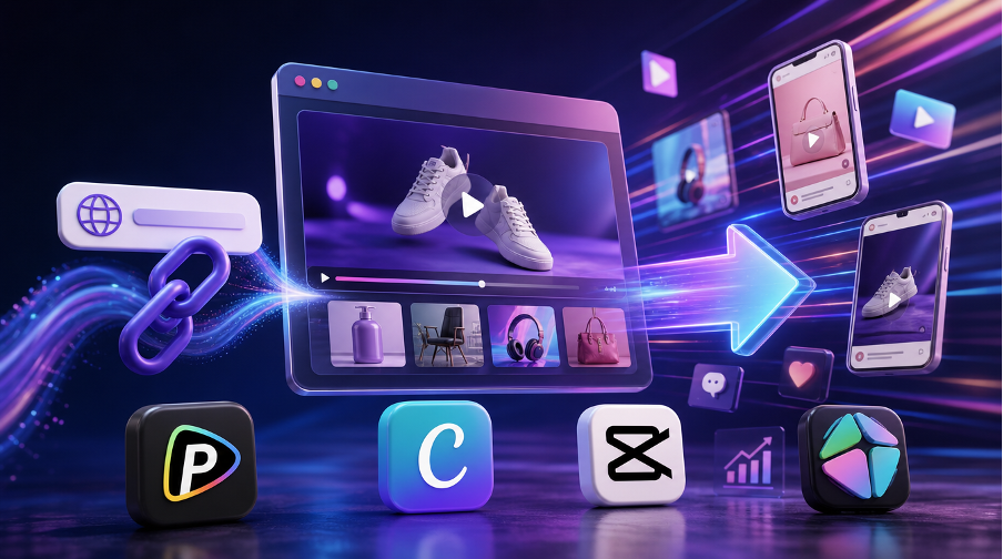 The 5 Best URL to Video Ad Makers for E-Commerce Content Automation