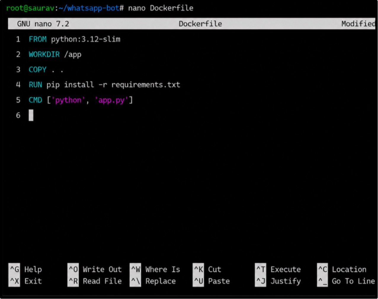 How to Host WhatsApp and Telegram Chatbots on a VPS 2026 20 Deploy Your Chatbot with Docker
