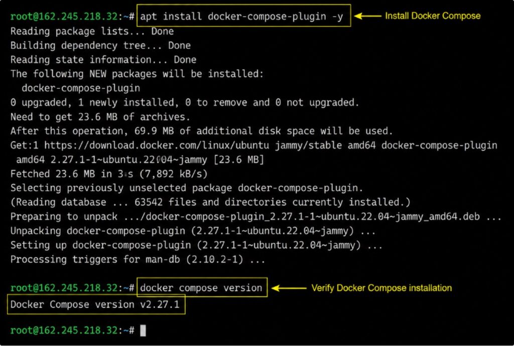 Install Docker Compose