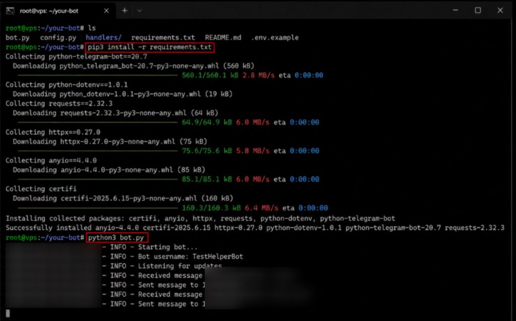 How to Run a Telegram Bot 24/7 for Free: Why You Need a VPS 10 Run the Bot