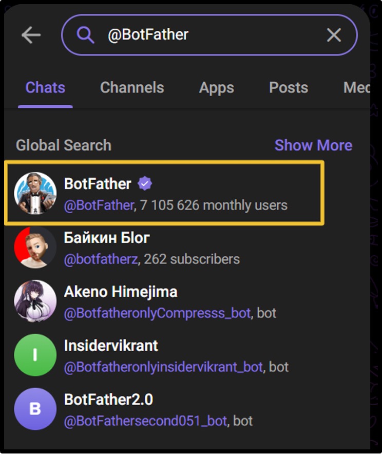 How to Run a Telegram Bot 24/7 for Free: Why You Need a VPS 2 Using BotFather