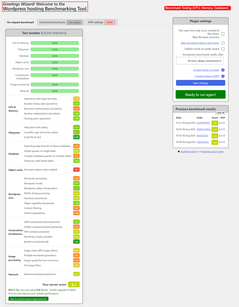 wordpress_benchmarking_tool_test