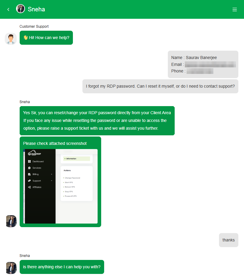 LiveChat Testing
