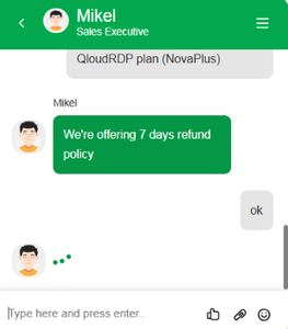 refund confirmation