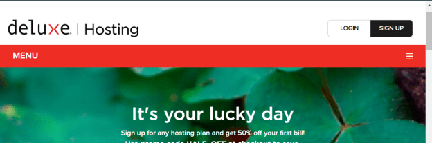 Deluxe Hosting login