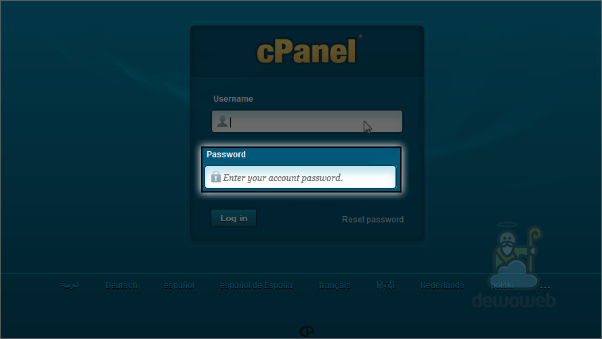 Dewaweb login