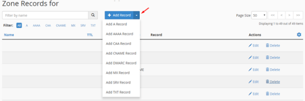 WebHostFace Nameservers 4 WebHostface Nameservers