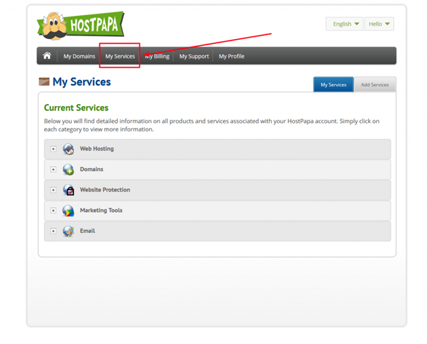 Hostpapa Support: Service