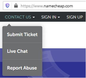 Namecheap‌ ‌Support‌