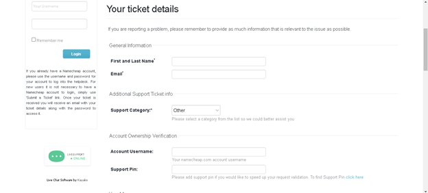 Namecheap‌ ‌Support‌