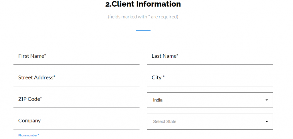 Order Hosting from TMD Hosting - Simple Steps-by-Step Guide 4 client info