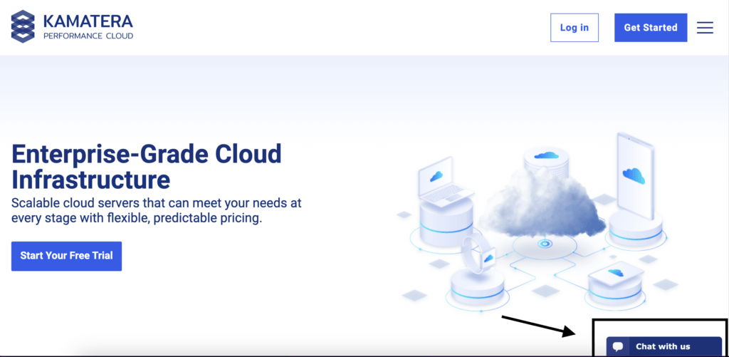 Kamatera Support 7 Kamatera live chat support